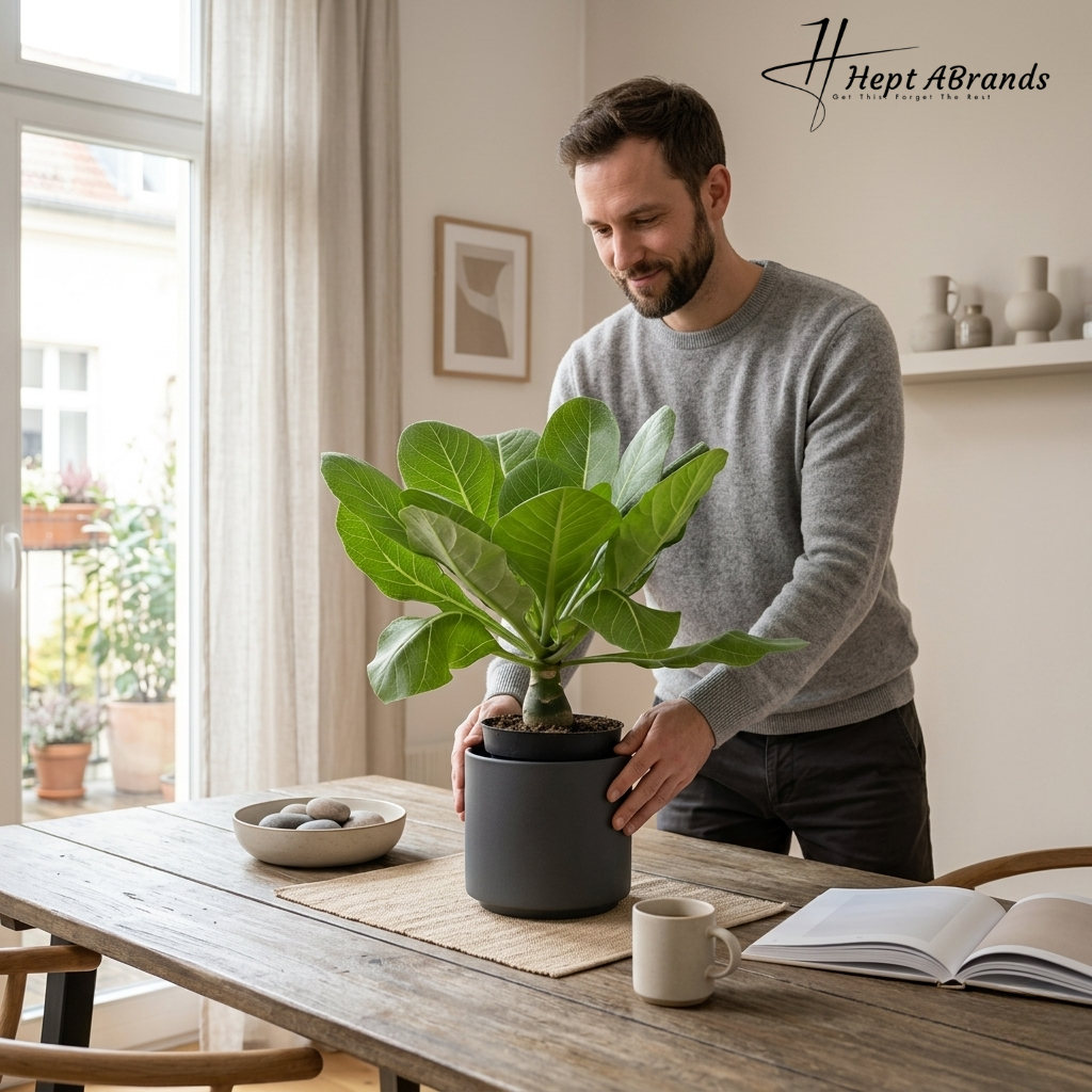 Brighamia Insignis 'Hawaii Palm' P12 - Ø12cm - ↕37cm