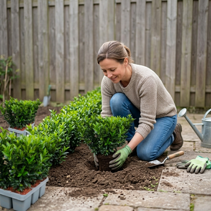 24 x Euonymus 'Green Spire' - 24 x Ø 7 cm - ↨ 15 cm