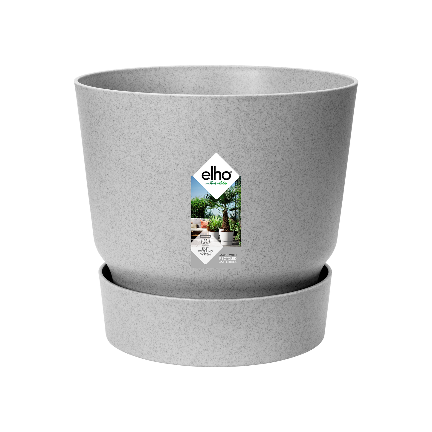 Pot elho Greenville Round grijs - D14 x H13